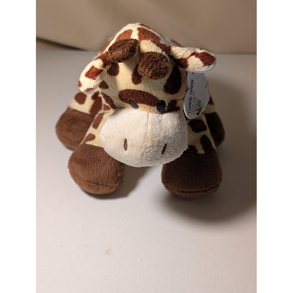 Ty Beanie Babies Twigs Giraffe Plush Toy 8" Brown Cream 1995 with Tag - Picture 1 of 2